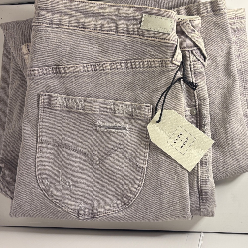 Women's High-Rise Gray Jeans New with Tags